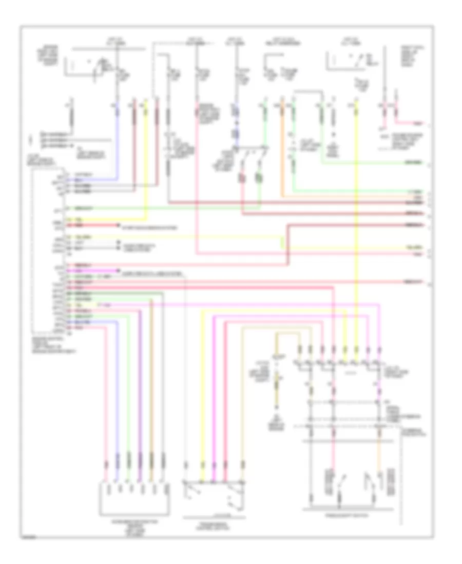 AT Wiring Diagram (1 of 3) for Lexus IS 350 2010