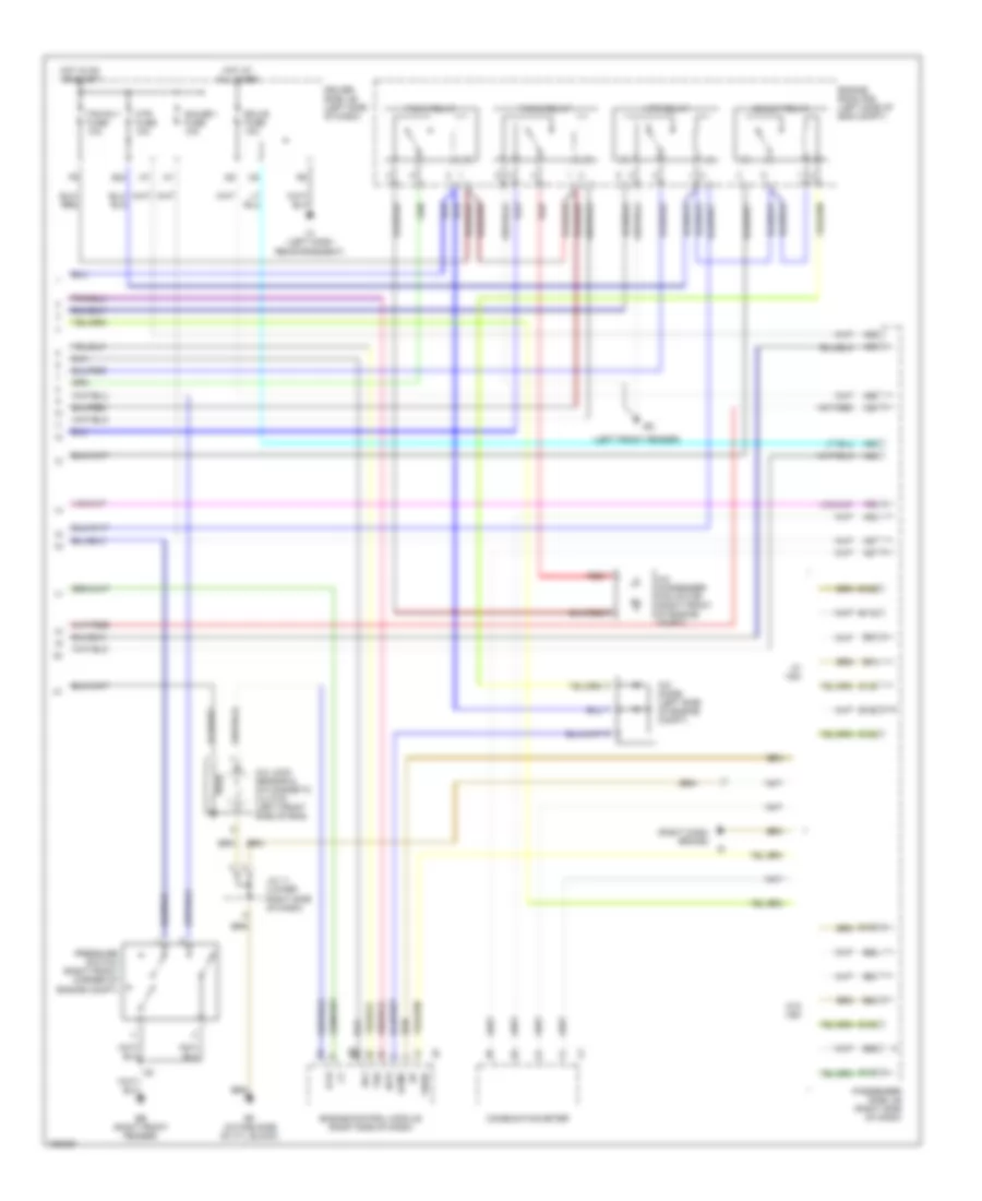 Air Conditioning Wiring Diagrams 2 of 2 for Lexus ES 300 2002