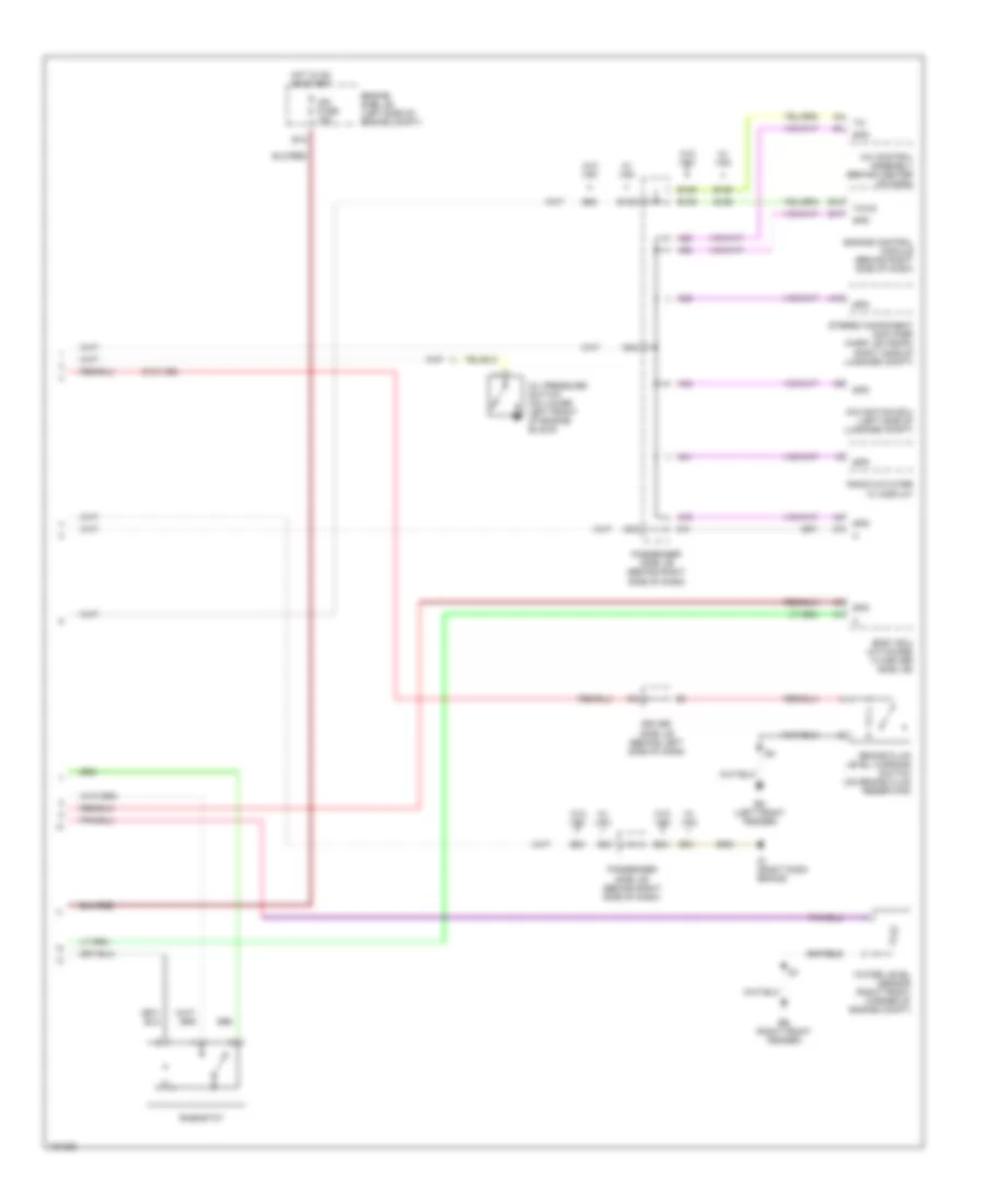 Instrument Cluster Wiring Diagram 2 of 2 for Lexus ES 300 2002