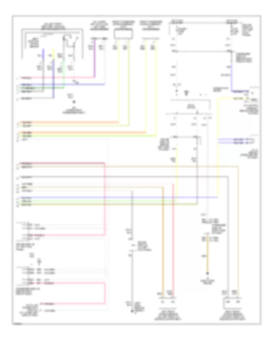 Supplemental Restraint Wiring Diagram 2 of 2 for Lexus ES 300 2002