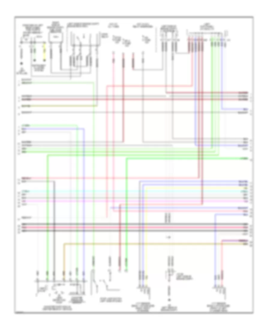 3 5L Engine Performance Wiring Diagram 2 of 8 for Lexus IS 350C 2010