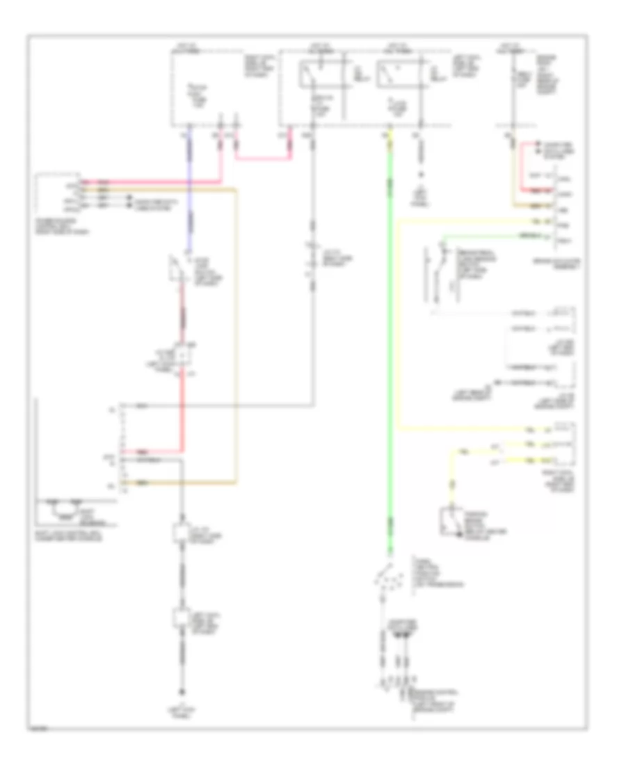 Shift Interlock Wiring Diagram for Lexus IS 350C 2010