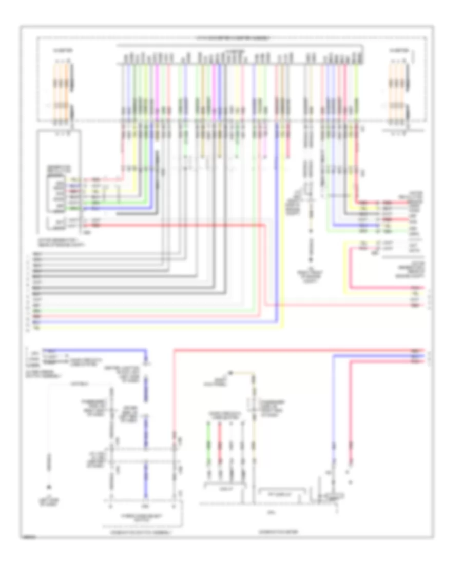 Transmission Wiring Diagram 2 of 3 for Lexus LS 600hL 2013