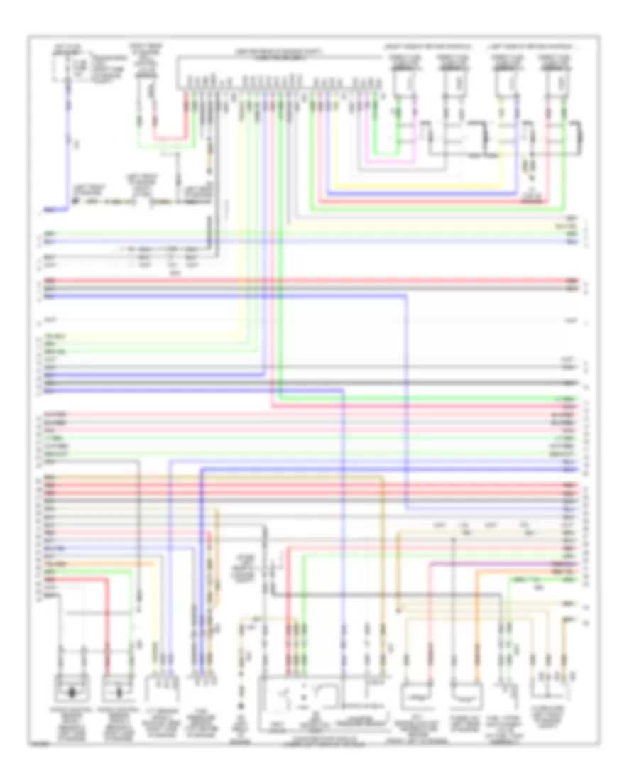 5 0L Hybrid Engine Controls Wiring Diagram 4 of 7 for Lexus LS 600hL 2013
