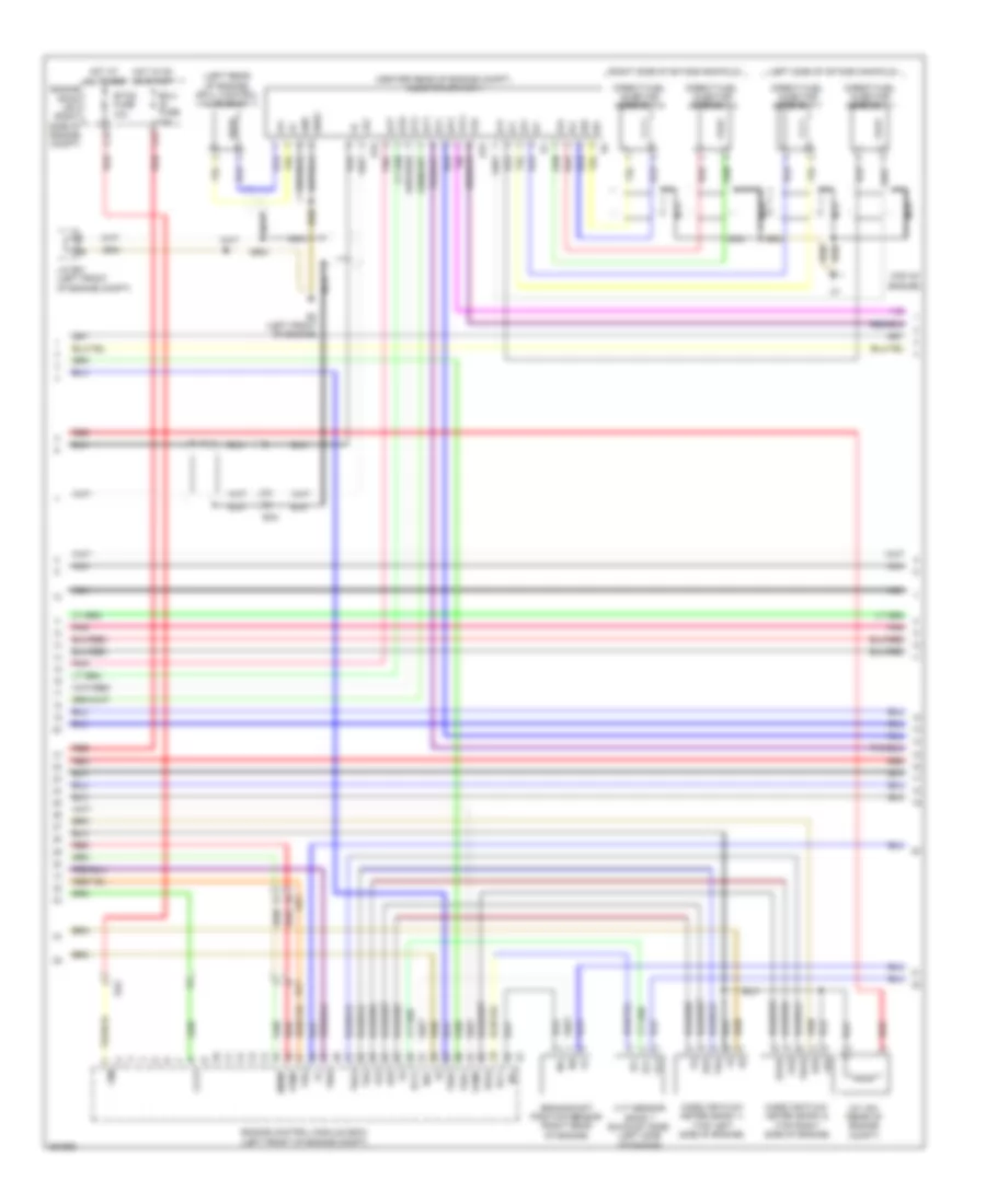 5 0L Hybrid Engine Controls Wiring Diagram 5 of 7 for Lexus LS 600hL 2013