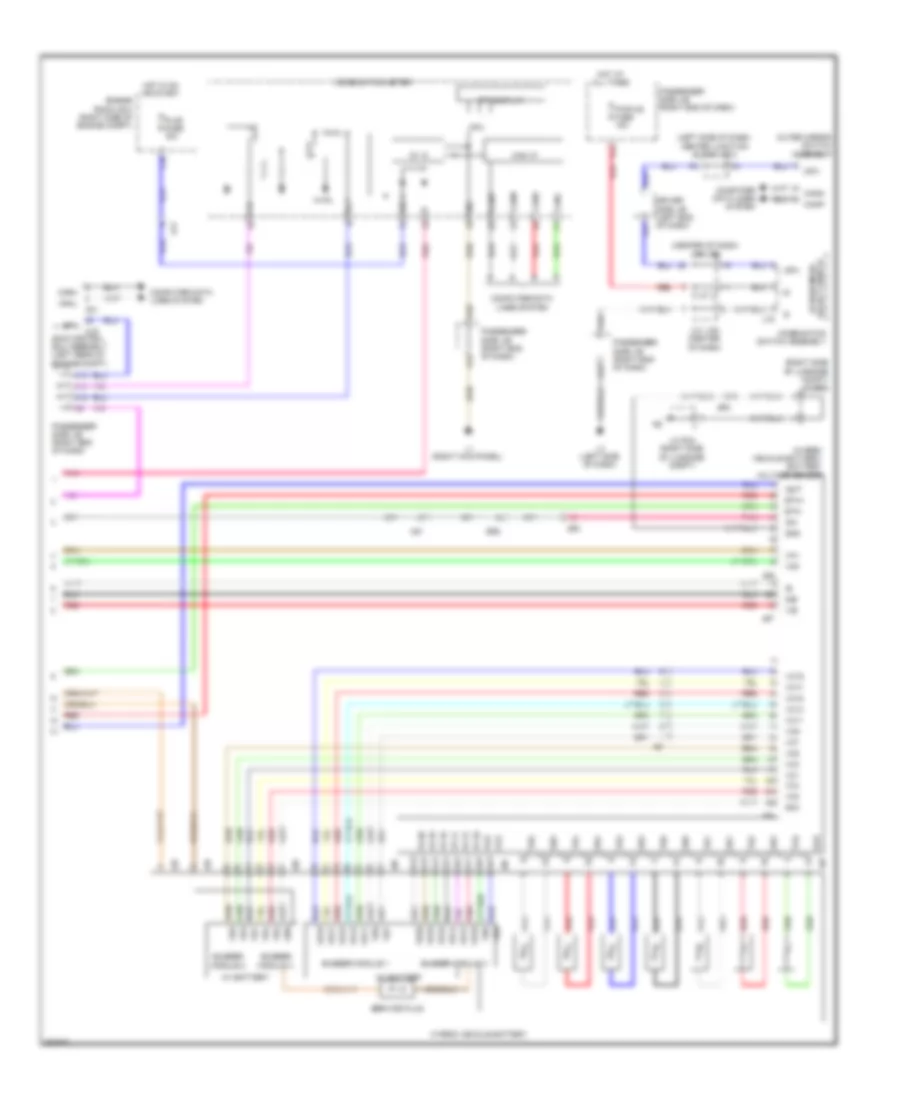 5.0L Hybrid, Hybrid System Wiring Diagram (7 of 7) for Lexus LS 600hL 2013