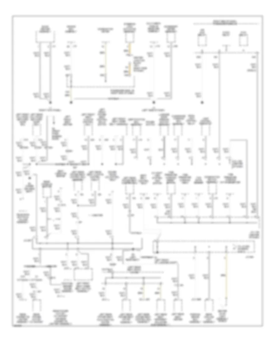 Ground Distribution Wiring Diagram 5 of 7 for Lexus LS 600hL 2013