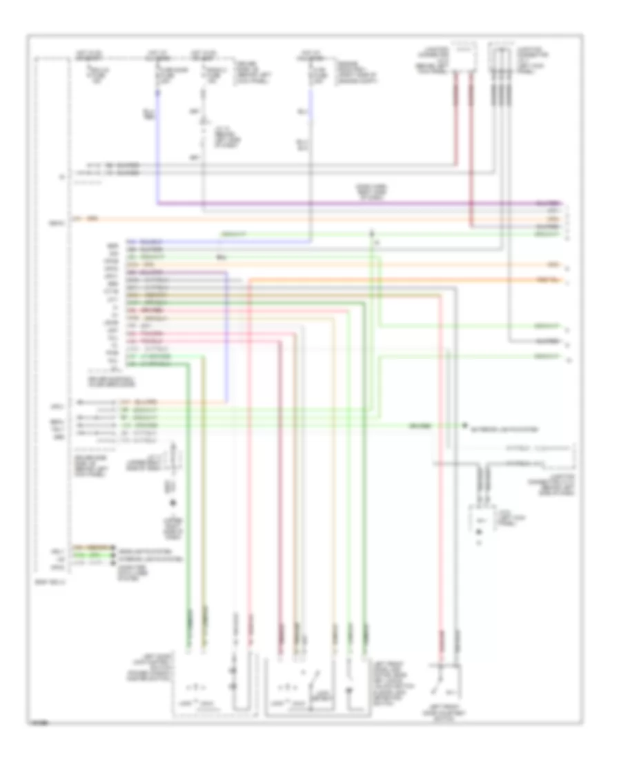 Anti theft Wiring Diagram 1 of 3 for Lexus GS 300 2002