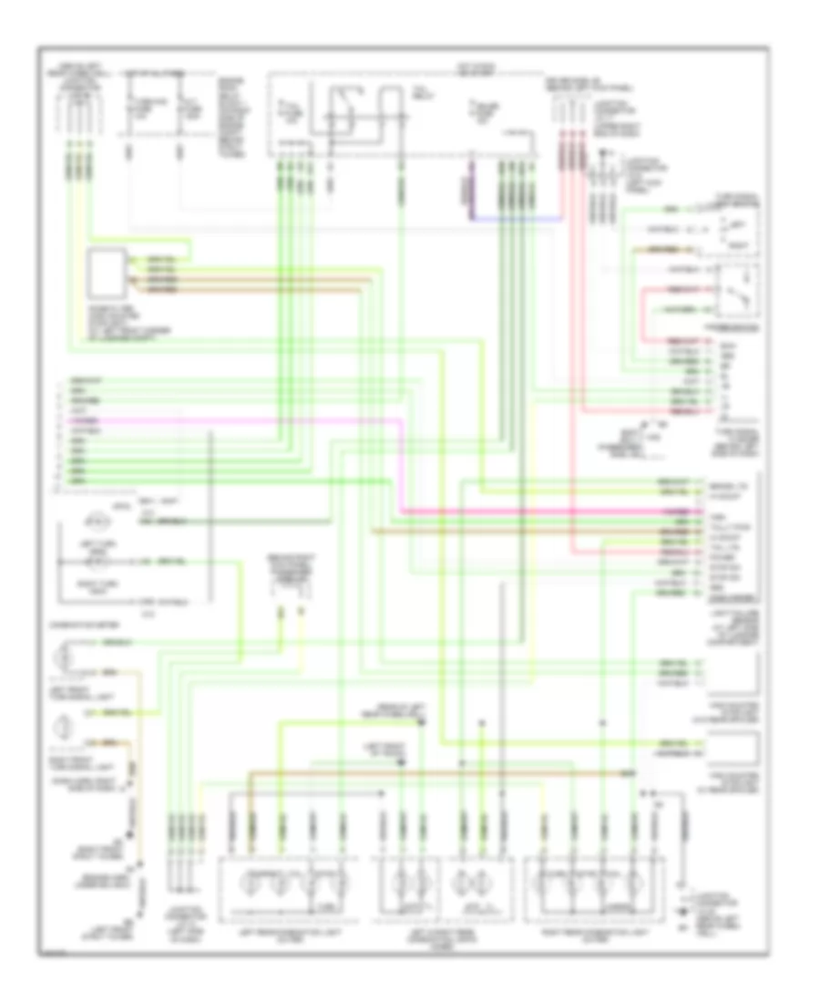 Exterior Lamps Wiring Diagram (2 of 2) for Lexus GS 300 2002