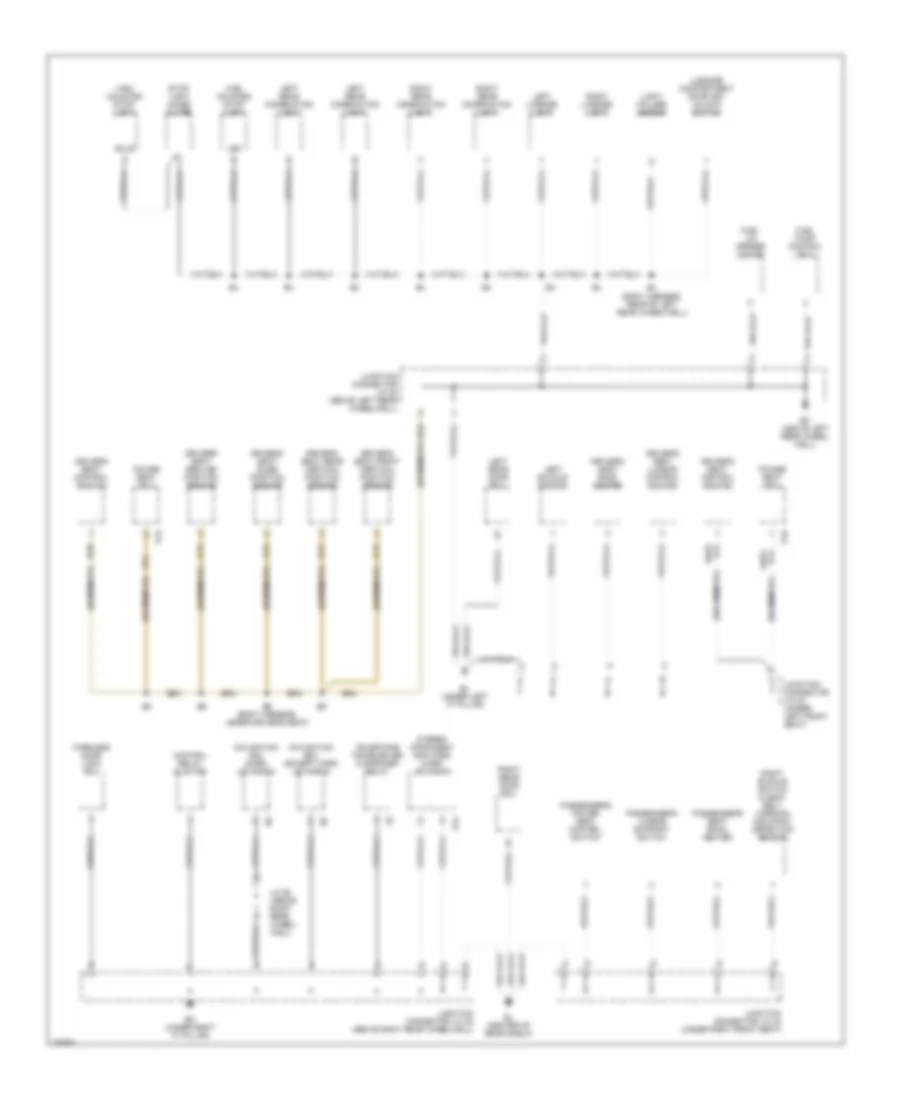 Ground Distribution Wiring Diagram (4 of 4) for Lexus GS 300 2002