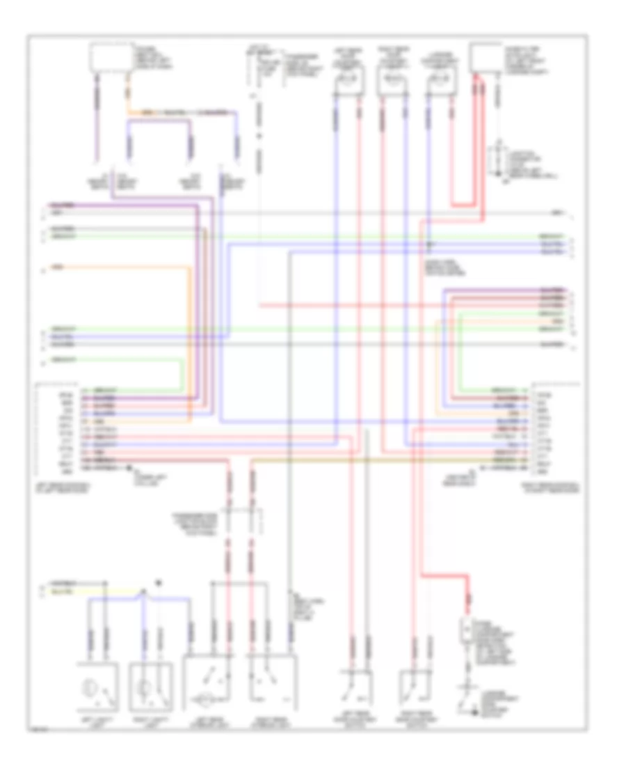 Courtesy Lamps Wiring Diagram (2 of 3) for Lexus GS 300 2002