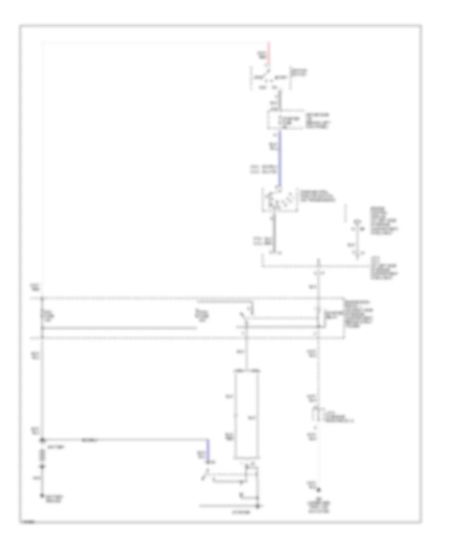 Starting Wiring Diagram for Lexus GS 300 2002