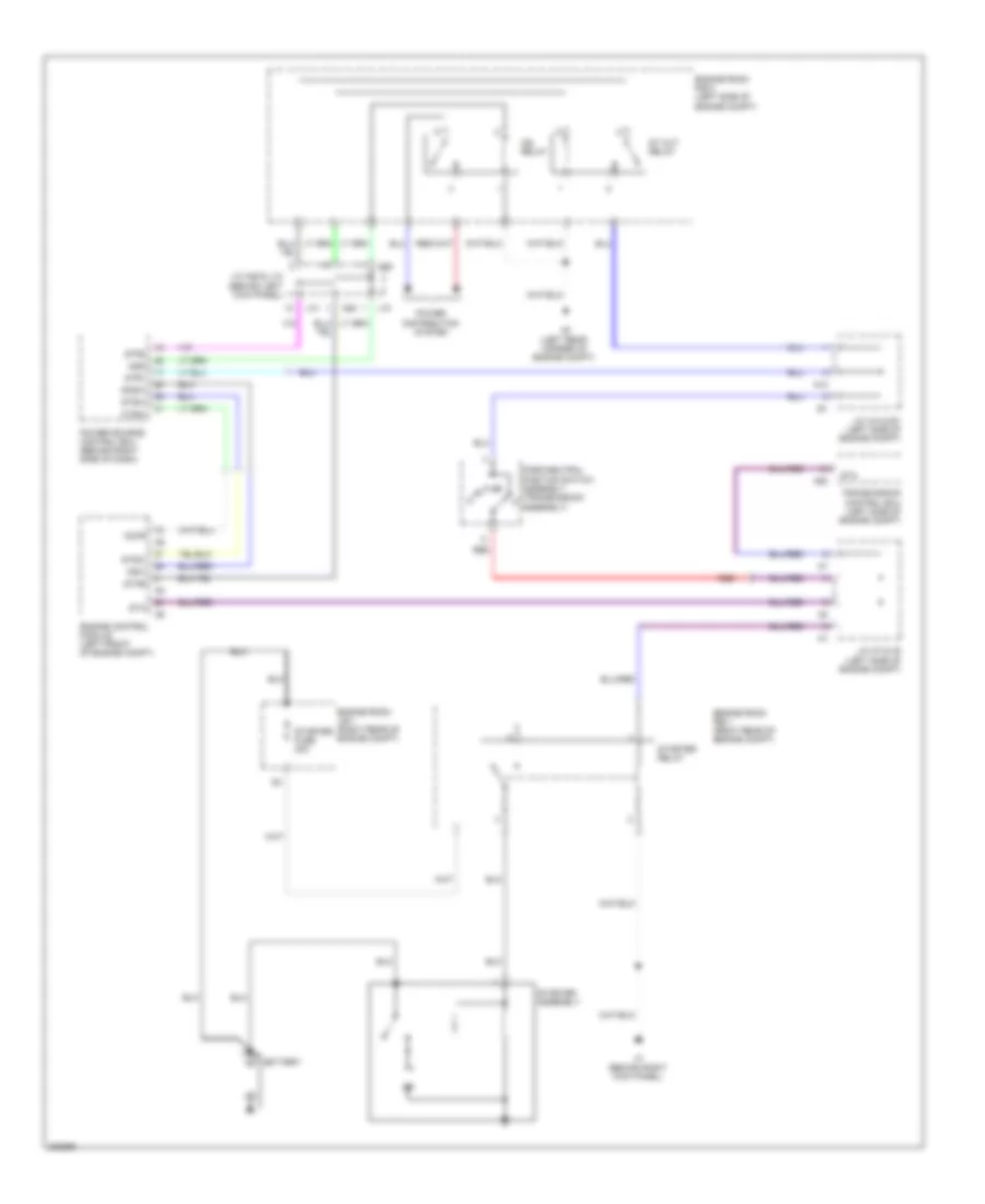 Starting Wiring Diagram for Lexus IS F 2010