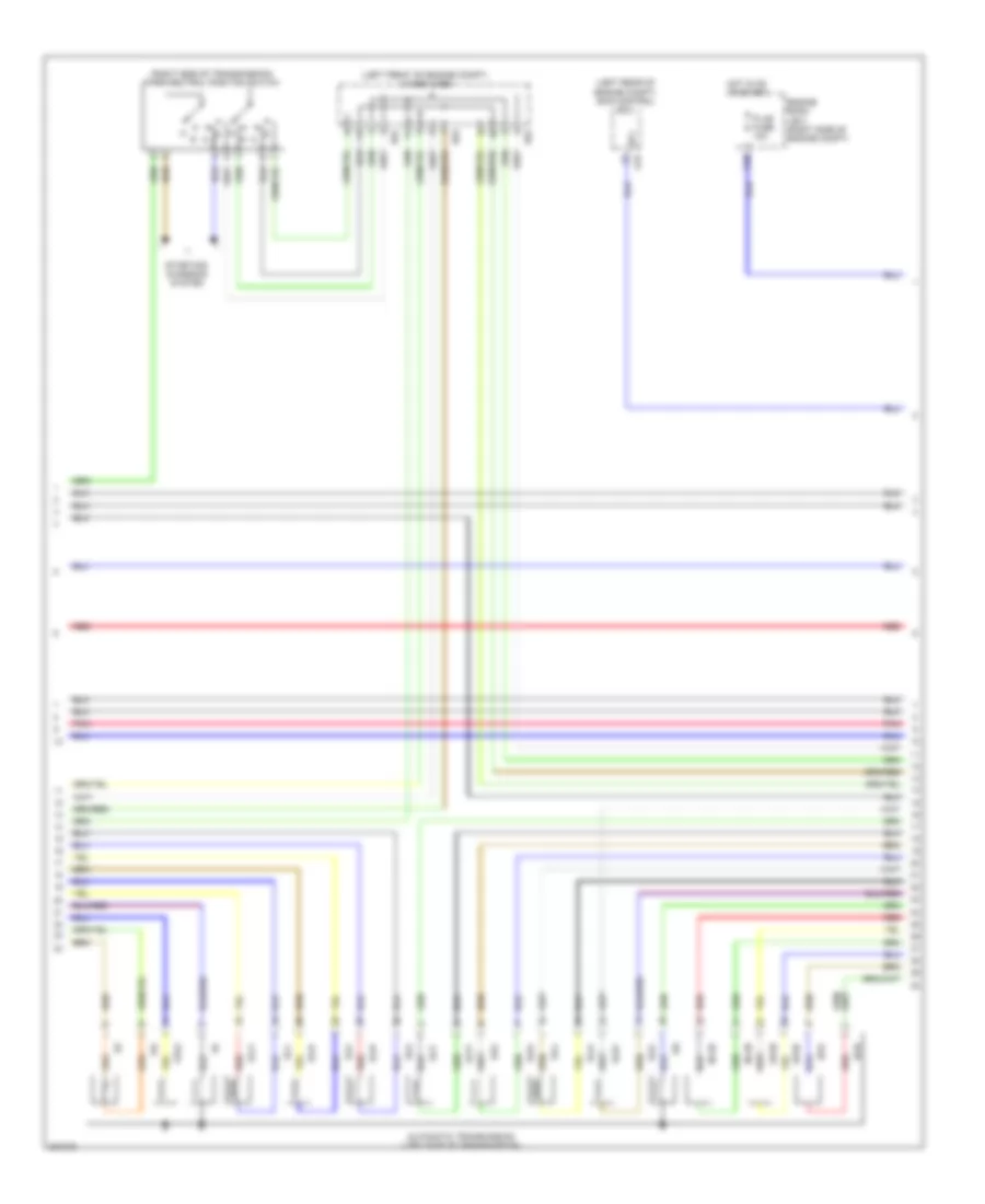 Transmission Wiring Diagram 2 of 4 for Lexus LS 460 2010