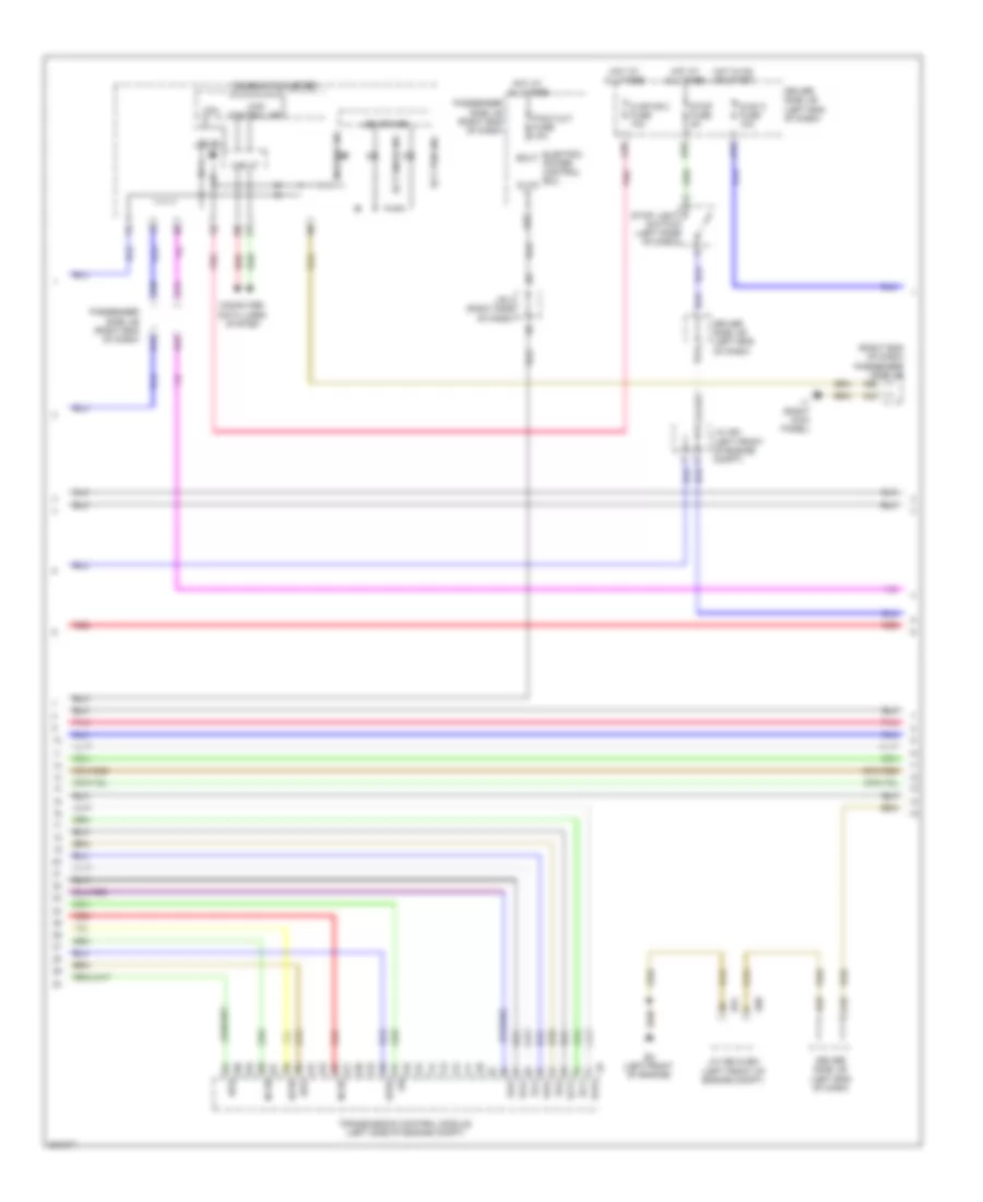 Transmission Wiring Diagram 3 of 4 for Lexus LS 460 2010