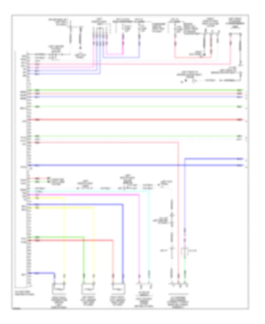 Automatic A C Wiring Diagram 1 of 5 for Lexus LS 460 2010