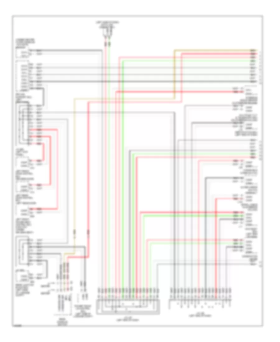 HighLow Bus Wiring Diagram (1 of 3) for Lexus LS 460 2010