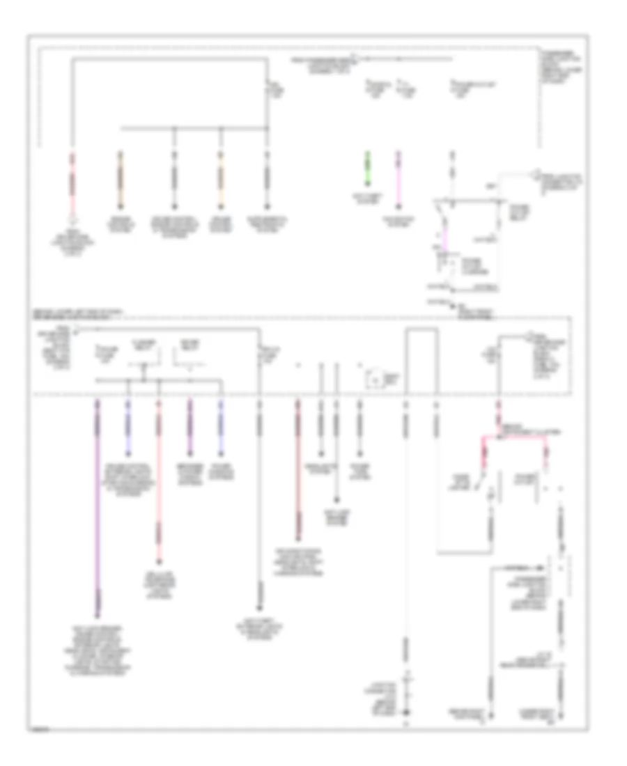 Power Distribution Wiring Diagram (3 of 3) for Lexus IS 300 2002