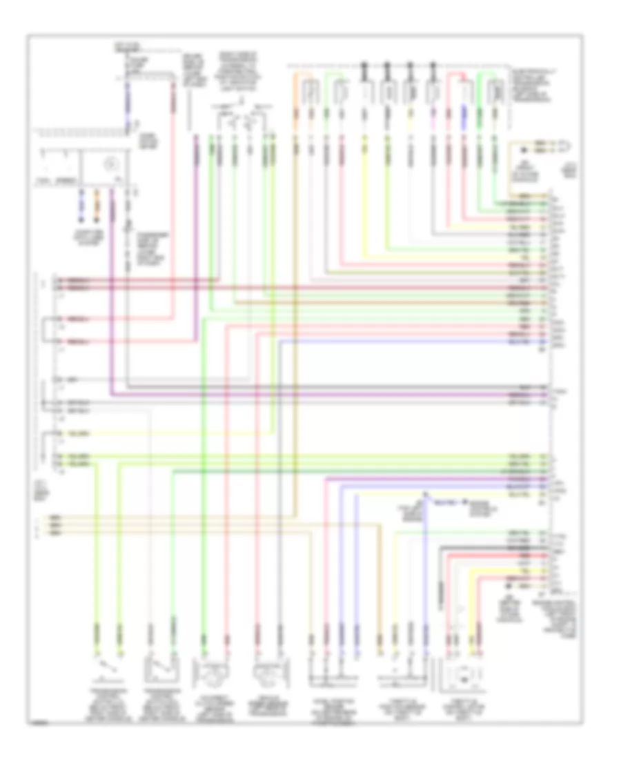 A T Wiring Diagram 2 of 2 for Lexus IS 300 2002
