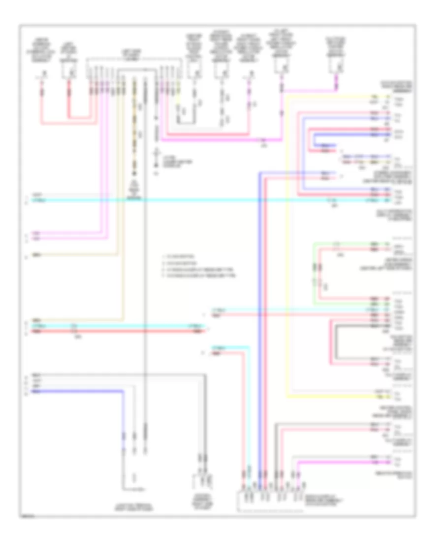 Computer Data Lines Wiring Diagram (3 of 3) for Lexus RX 350 2013