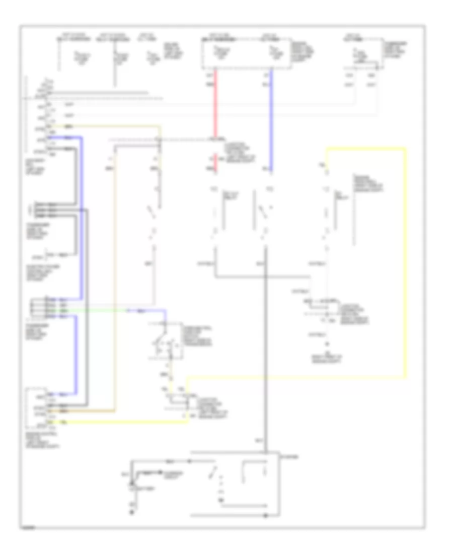 Starting Wiring Diagram for Lexus LS 460L 2010