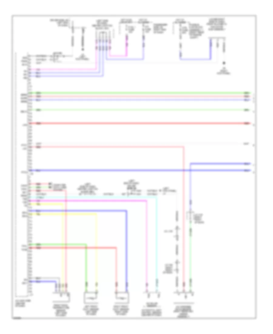 Automatic A C Wiring Diagram 1 of 5 for Lexus LS 600hL 2010
