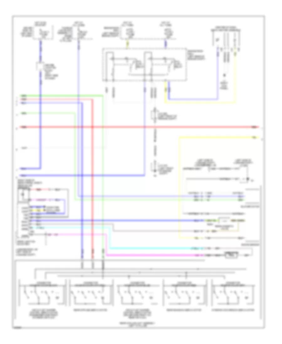 Automatic A C Wiring Diagram 2 of 5 for Lexus LS 600hL 2010