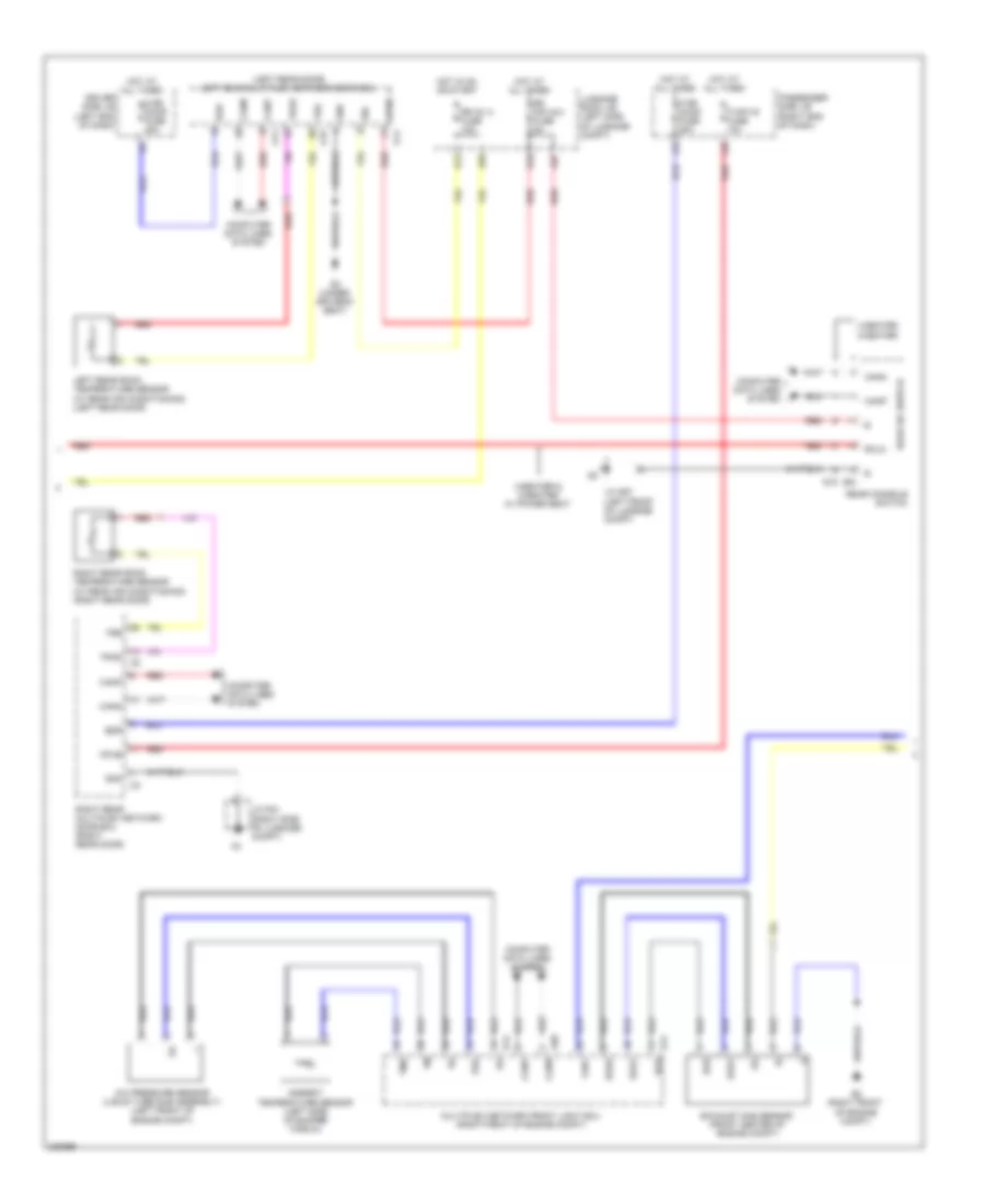 Automatic A C Wiring Diagram 3 of 5 for Lexus LS 600hL 2010