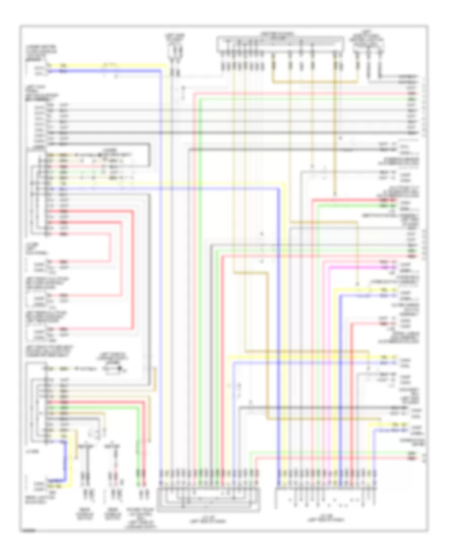 HighLow Bus Wiring Diagram (1 of 5) for Lexus LS 600hL 2010
