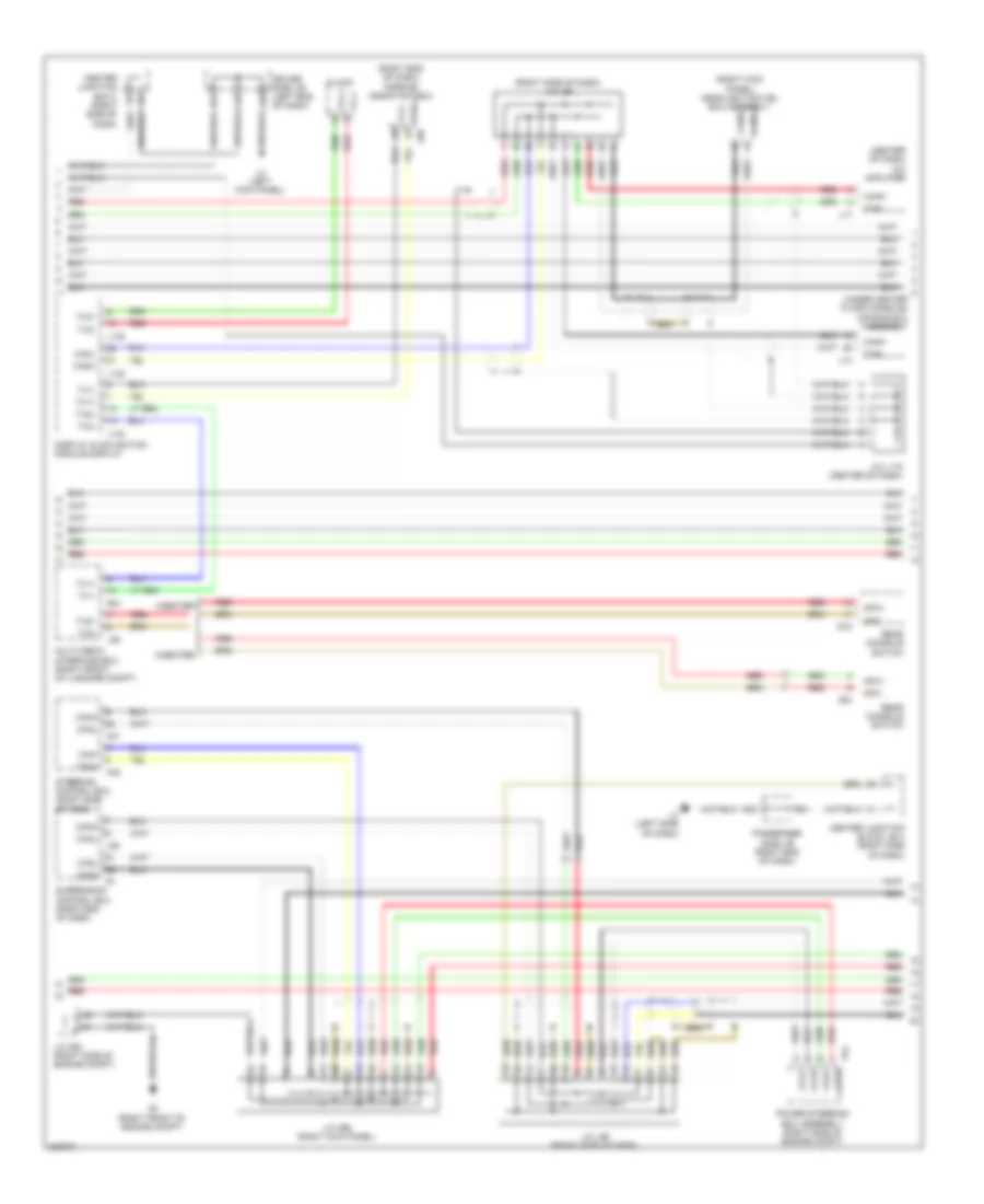 HighLow Bus Wiring Diagram (2 of 5) for Lexus LS 600hL 2010