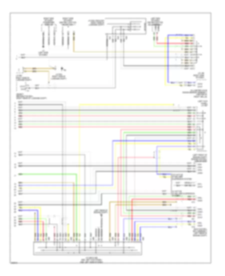HighLow Bus Wiring Diagram (5 of 5) for Lexus LS 600hL 2010