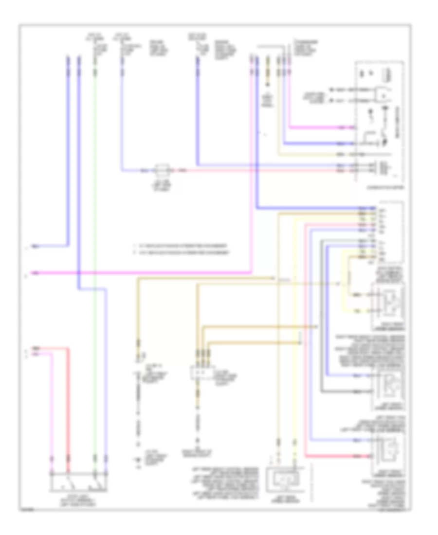 Cruise Control Wiring Diagram, without Dynamic Radar Controls (3 of 3) for Lexus LS 600hL 2010
