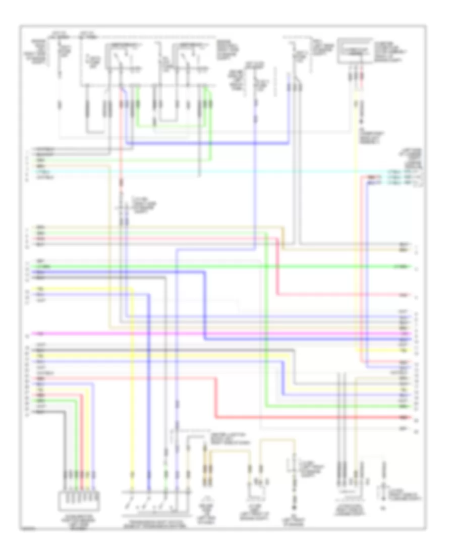 5 0L Hybrid System Wiring Diagram 2 of 7 for Lexus LS 600hL 2010