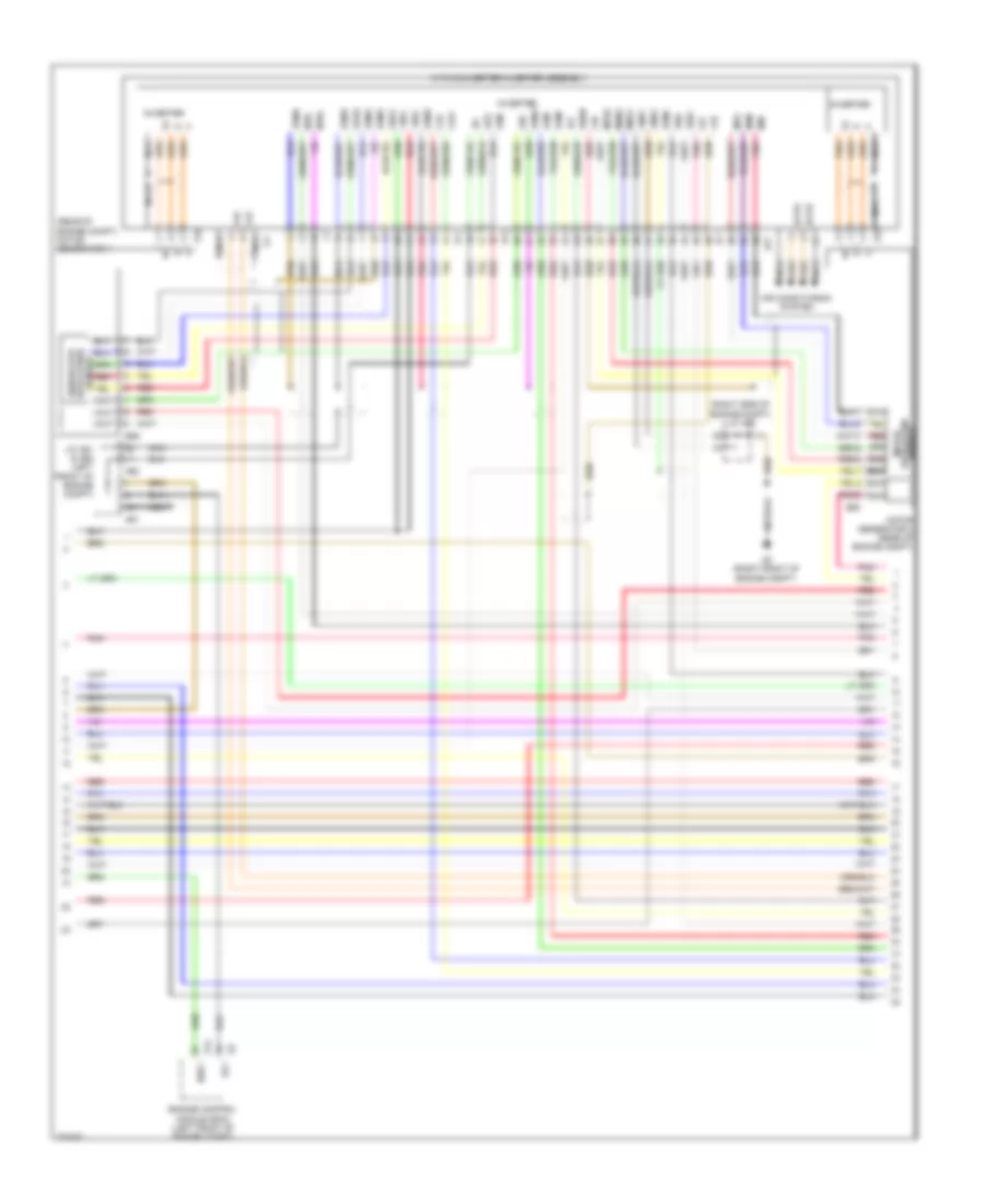 5.0L, Hybrid System Wiring Diagram (3 of 7) for Lexus LS 600hL 2010