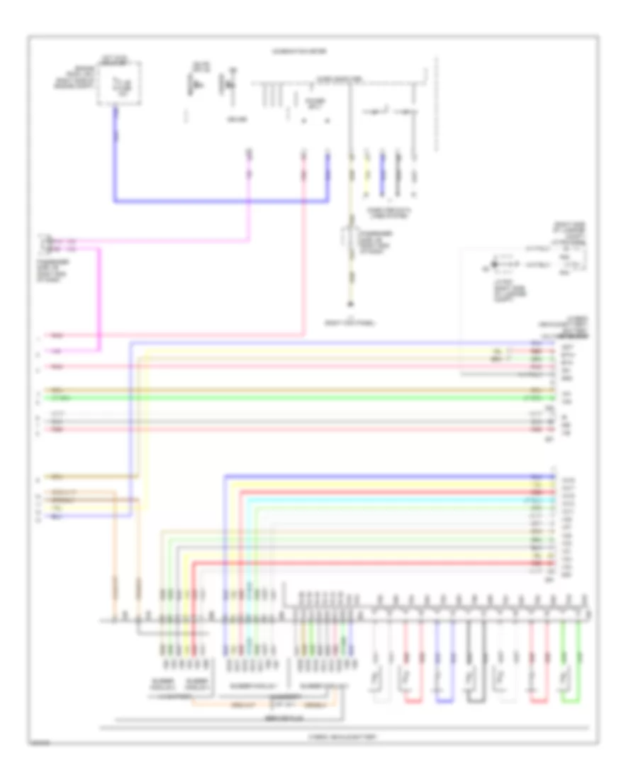5.0L, Hybrid System Wiring Diagram (7 of 7) for Lexus LS 600hL 2010