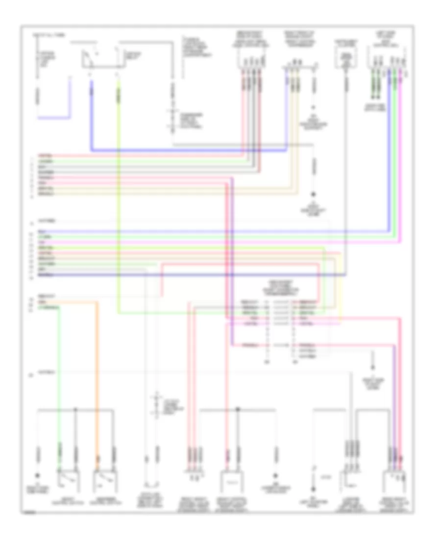 Electronic Suspension Wiring Diagram (2 of 2) for Lexus LS 430 2002
