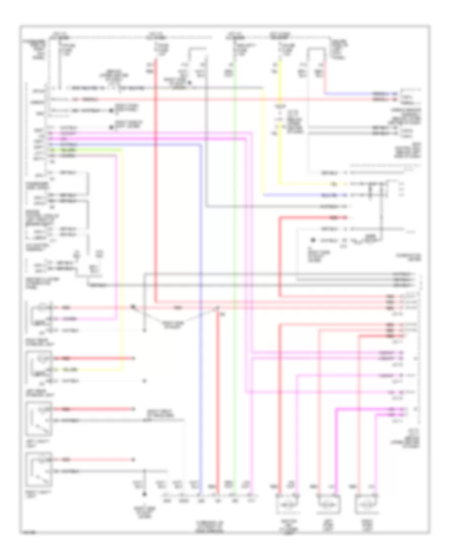 Courtesy Lamps Wiring Diagram 1 of 2 for Lexus LS 430 2002