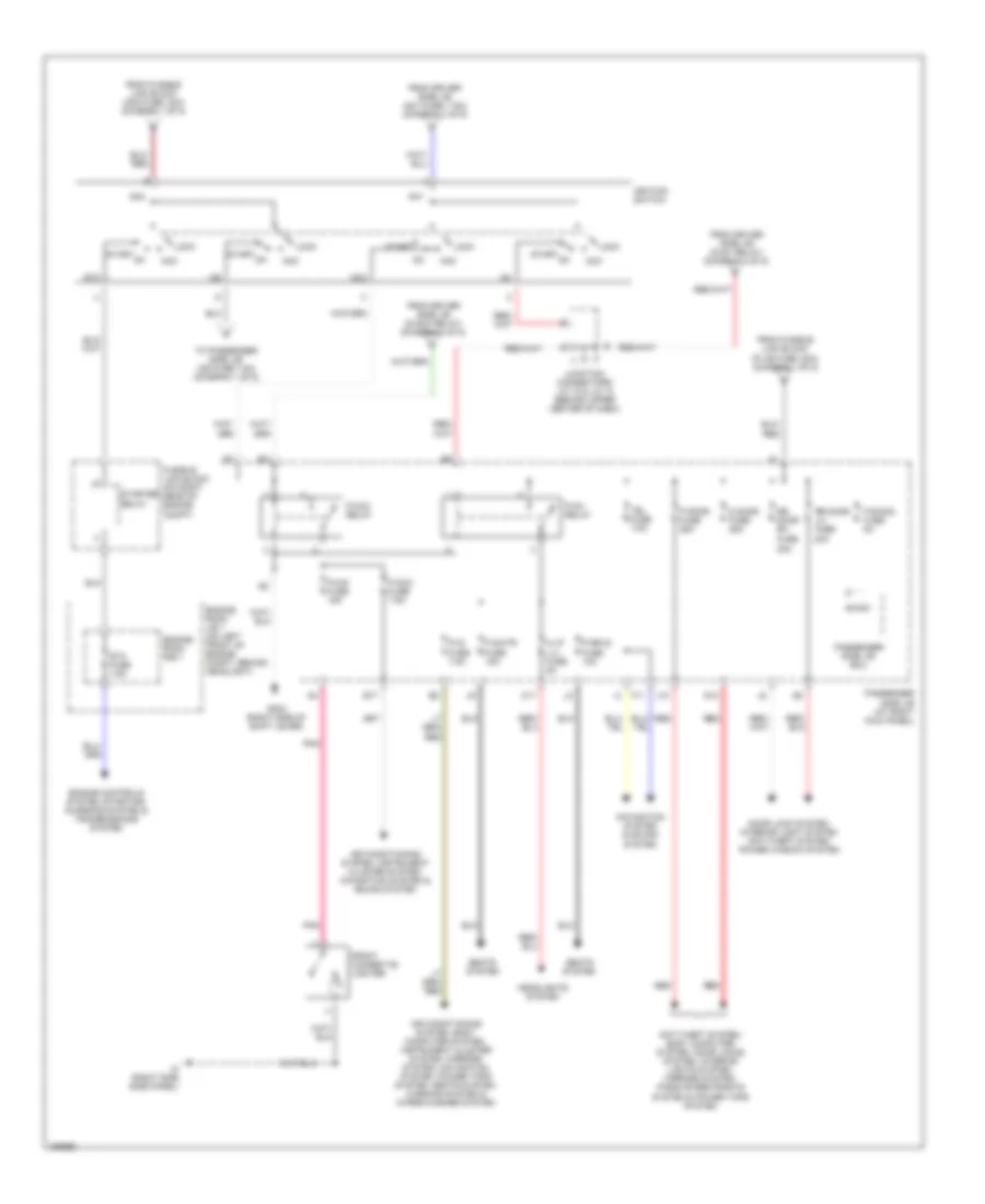 Power Distribution Wiring Diagram (3 of 5) for Lexus LS 430 2002