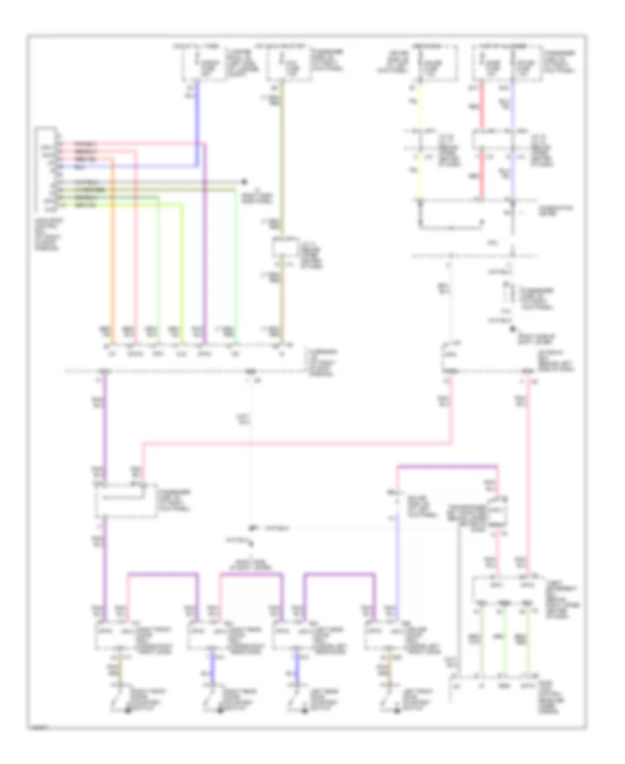 Power TopSunroof Wiring Diagrams for Lexus LS 430 2002