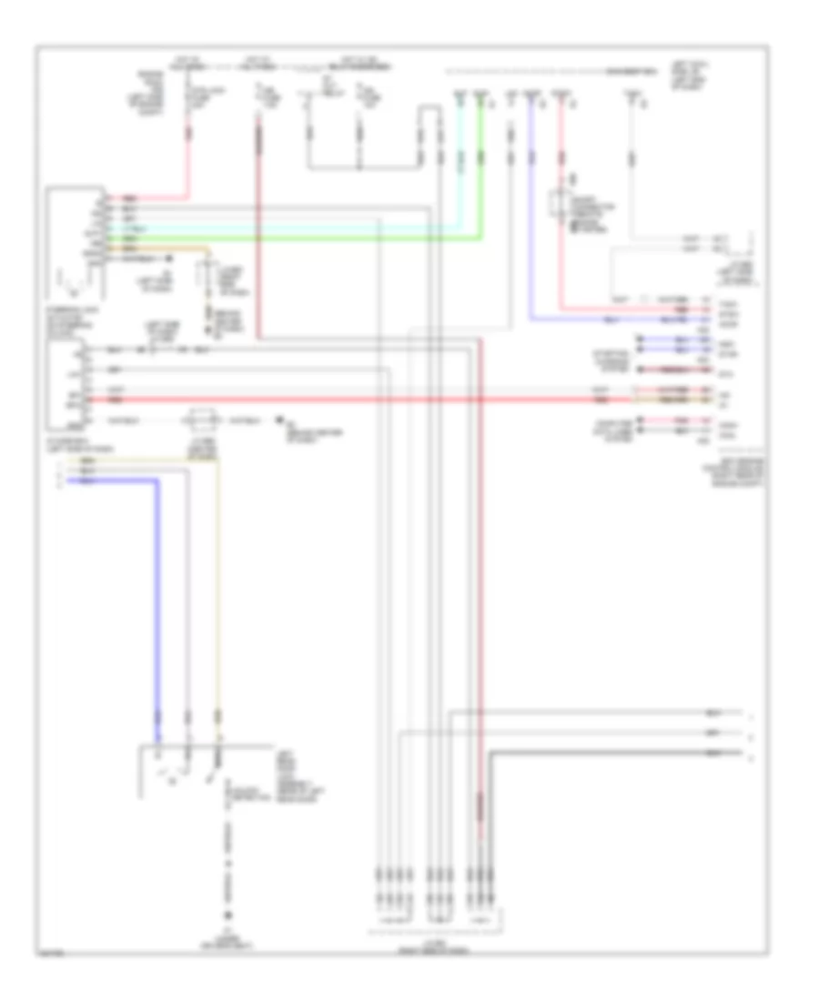 Anti-theft Wiring Diagram (3 of 6) for Lexus LX 570 2010