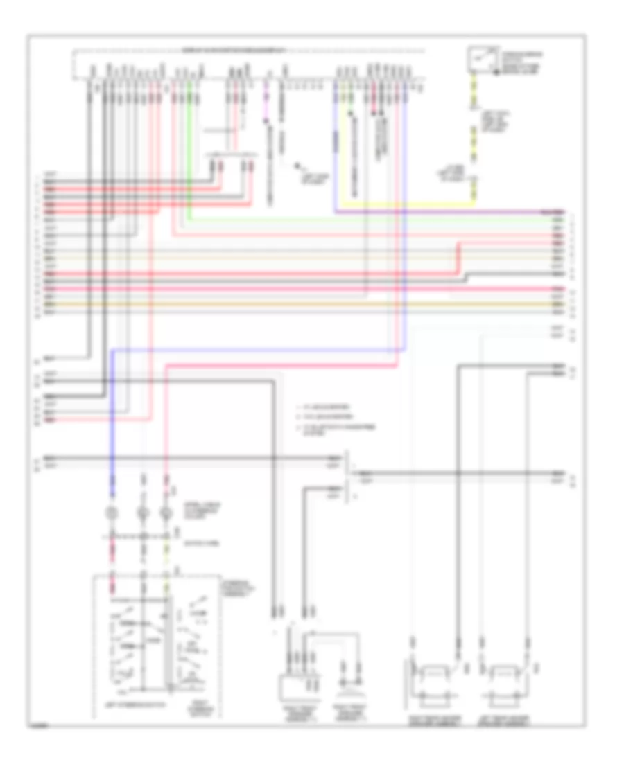 Radio Wiring Diagram, with Mark Levinson (4 of 5) for Lexus LX 570 2010