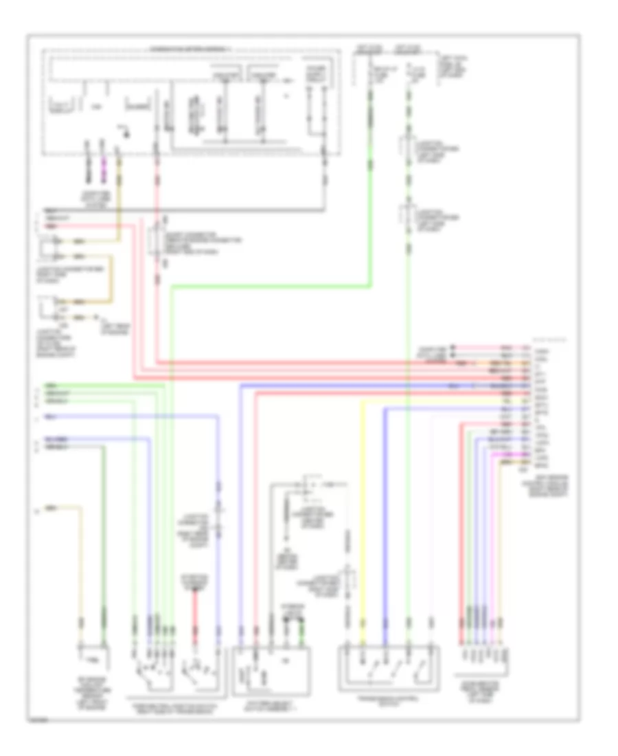 A T Wiring Diagram 2 of 2 for Lexus LX 570 2010