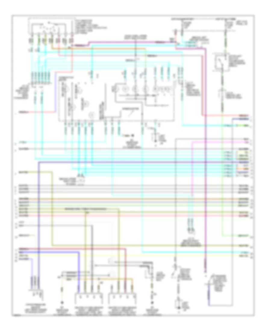 4.7L, Engine Performance Wiring Diagrams (3 of 4) for Lexus LX 470 2002