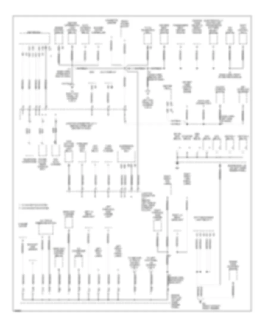 Ground Distribution Wiring Diagram (2 of 4) for Lexus LX 470 2002