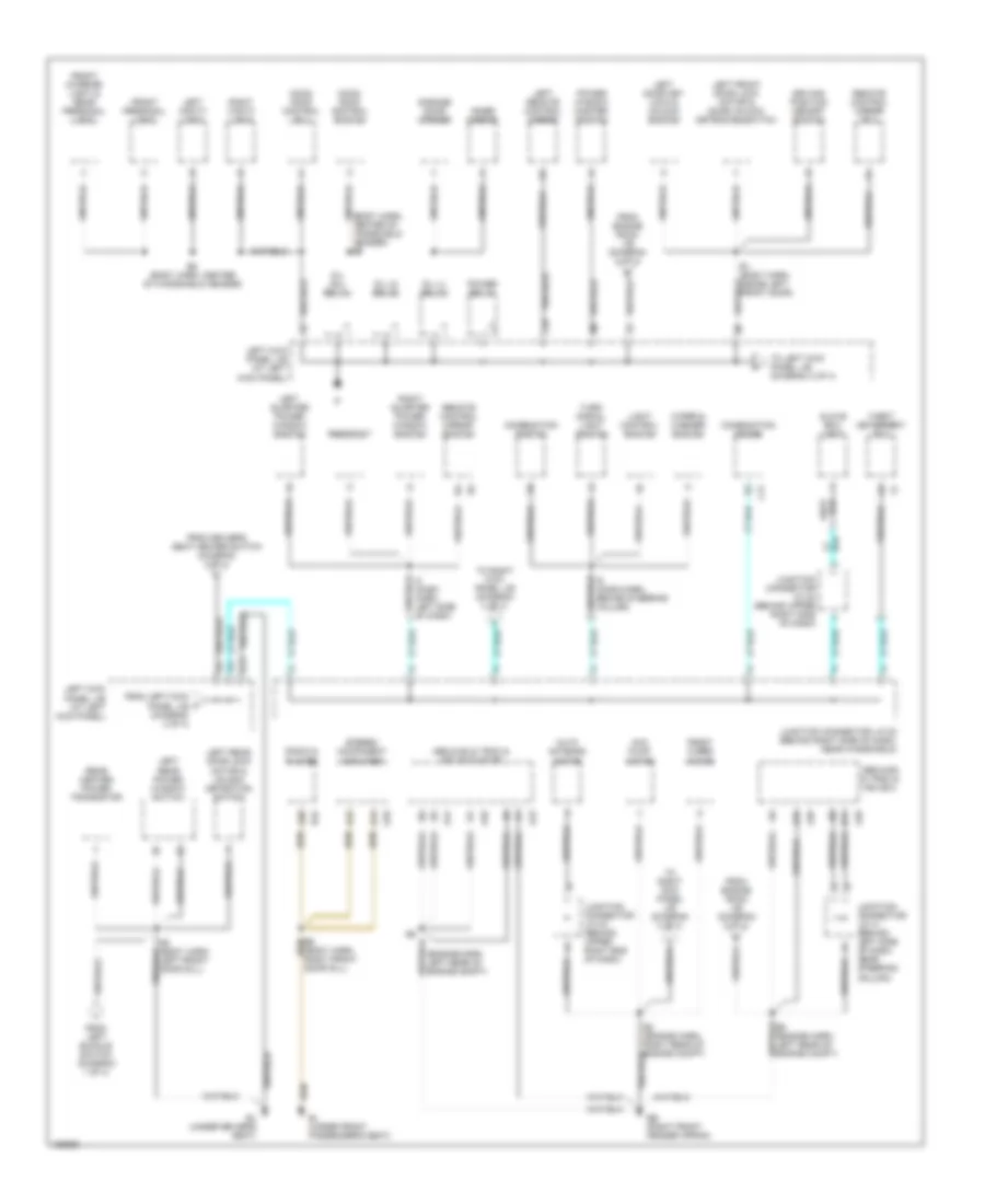Ground Distribution Wiring Diagram (3 of 4) for Lexus LX 470 2002
