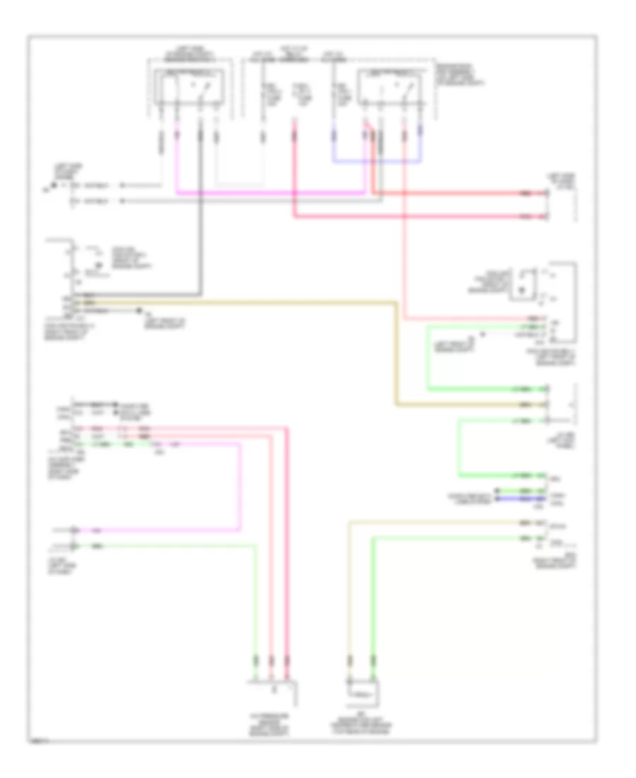 Cooling Fan Wiring Diagram for Lexus RX 450h 2013