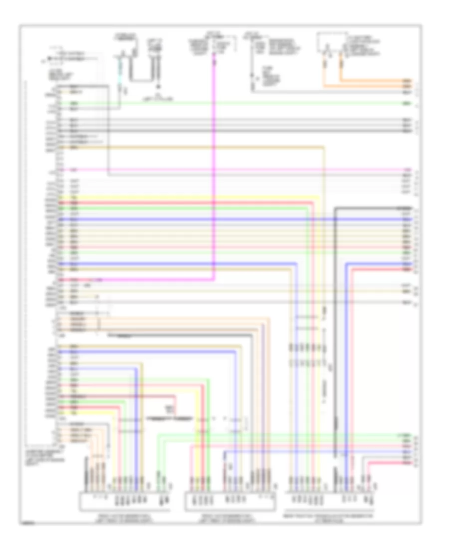 Transmission Wiring Diagram 1 of 3 for Lexus RX 450h 2013