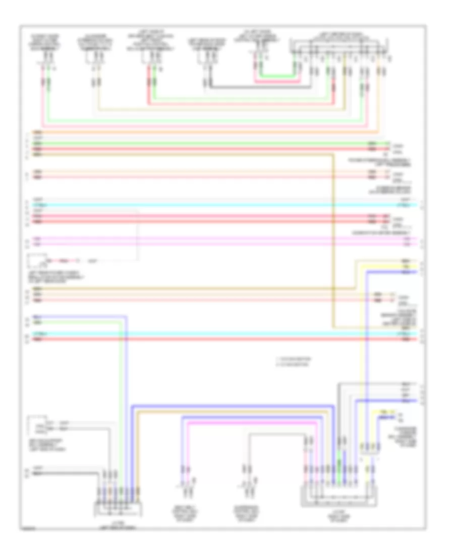 Computer Data Lines Wiring Diagram 2 of 3 for Lexus RX 350 2010