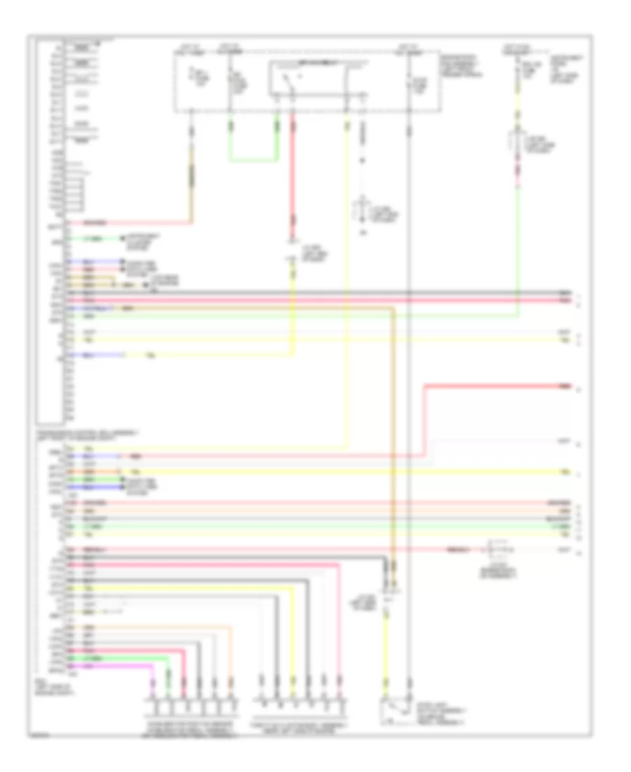 A T Wiring Diagram 1 of 2 for Lexus RX 350 2010