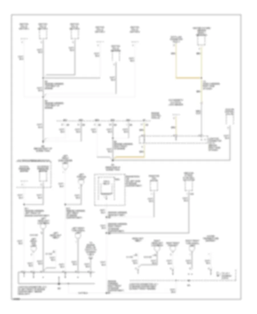 Ground Distribution Wiring Diagram 1 of 5 for Lexus RX 300 2002